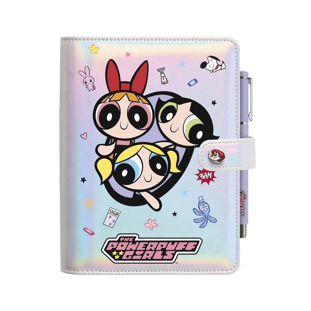 Grupo Erik Powerpuff Girls - Premium A5 With Pen Carnet avec stylo - Multicolore